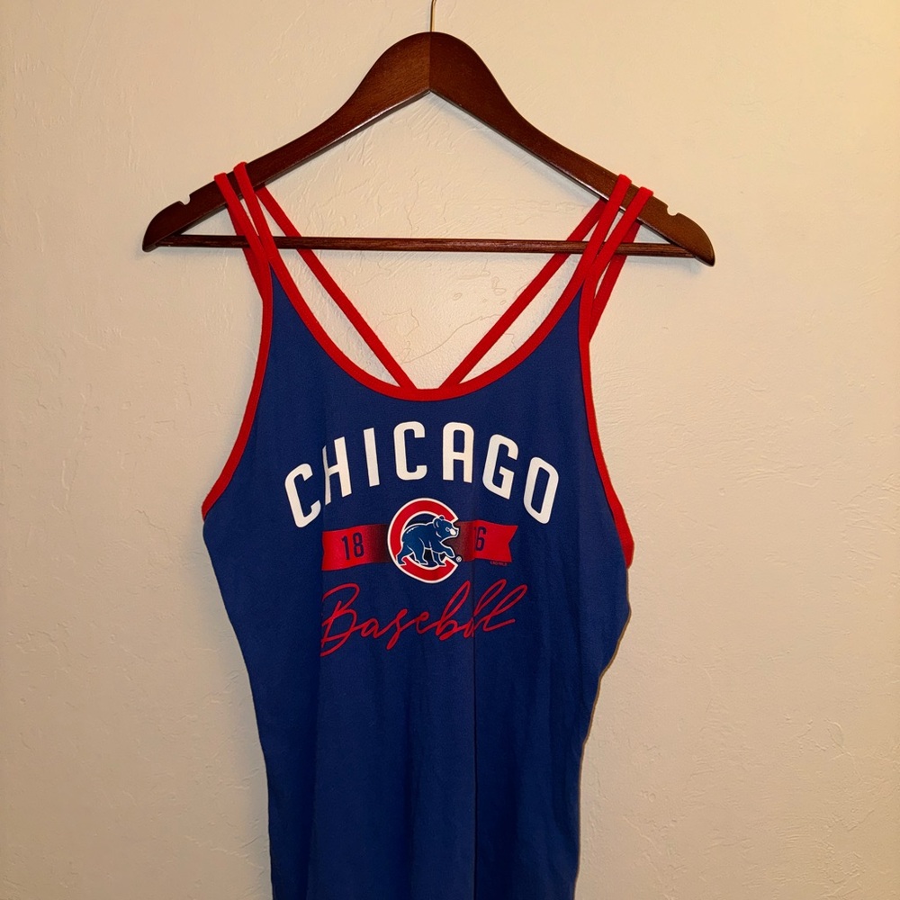 Chicago Cubs Baseball Tank Top